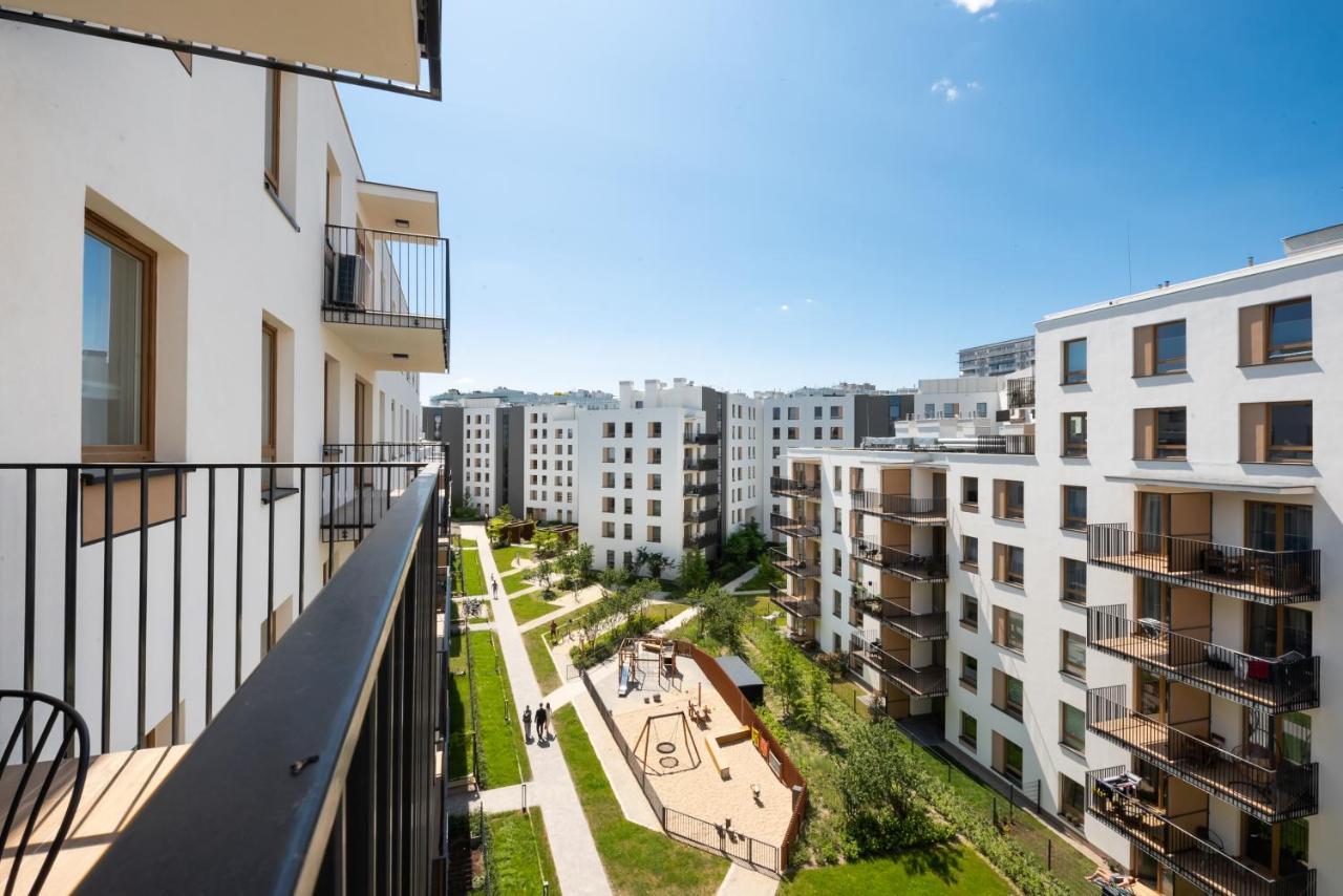 Wola Skwer Happy Apartment Varsóvia Exterior foto