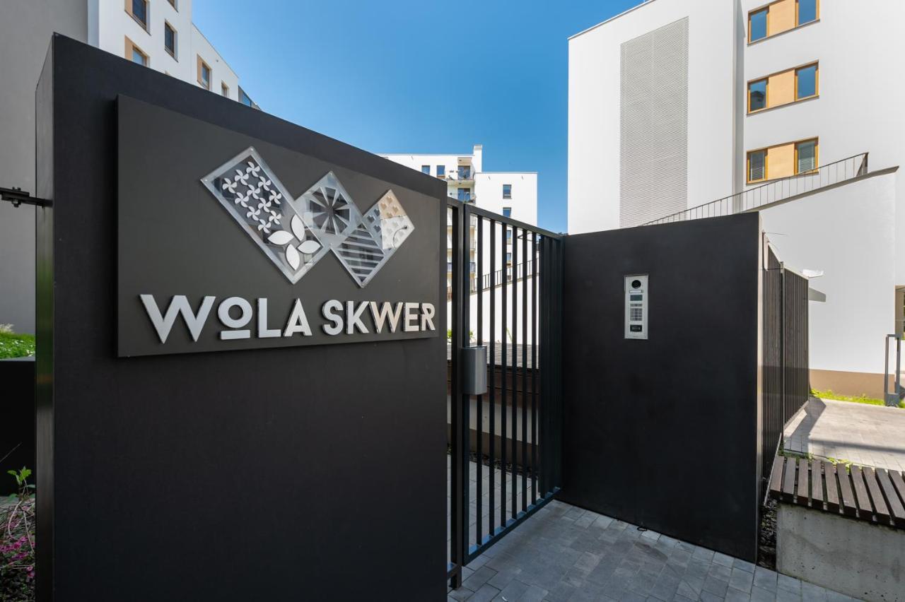 Wola Skwer Happy Apartment Varsóvia Exterior foto